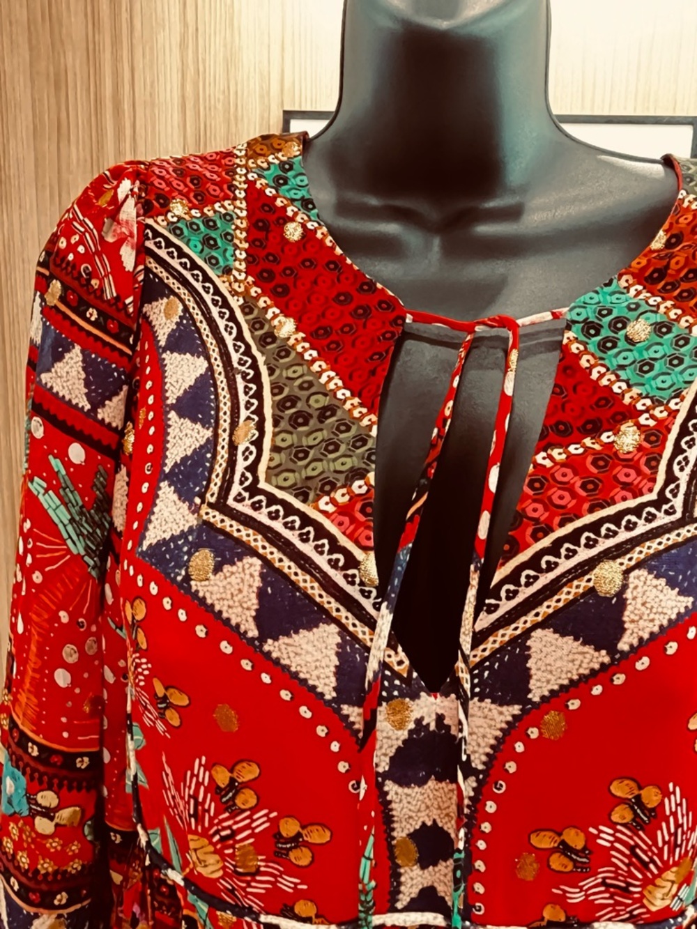Farm Rio Tropical Shine Mini Dress - Picture 8 of 14